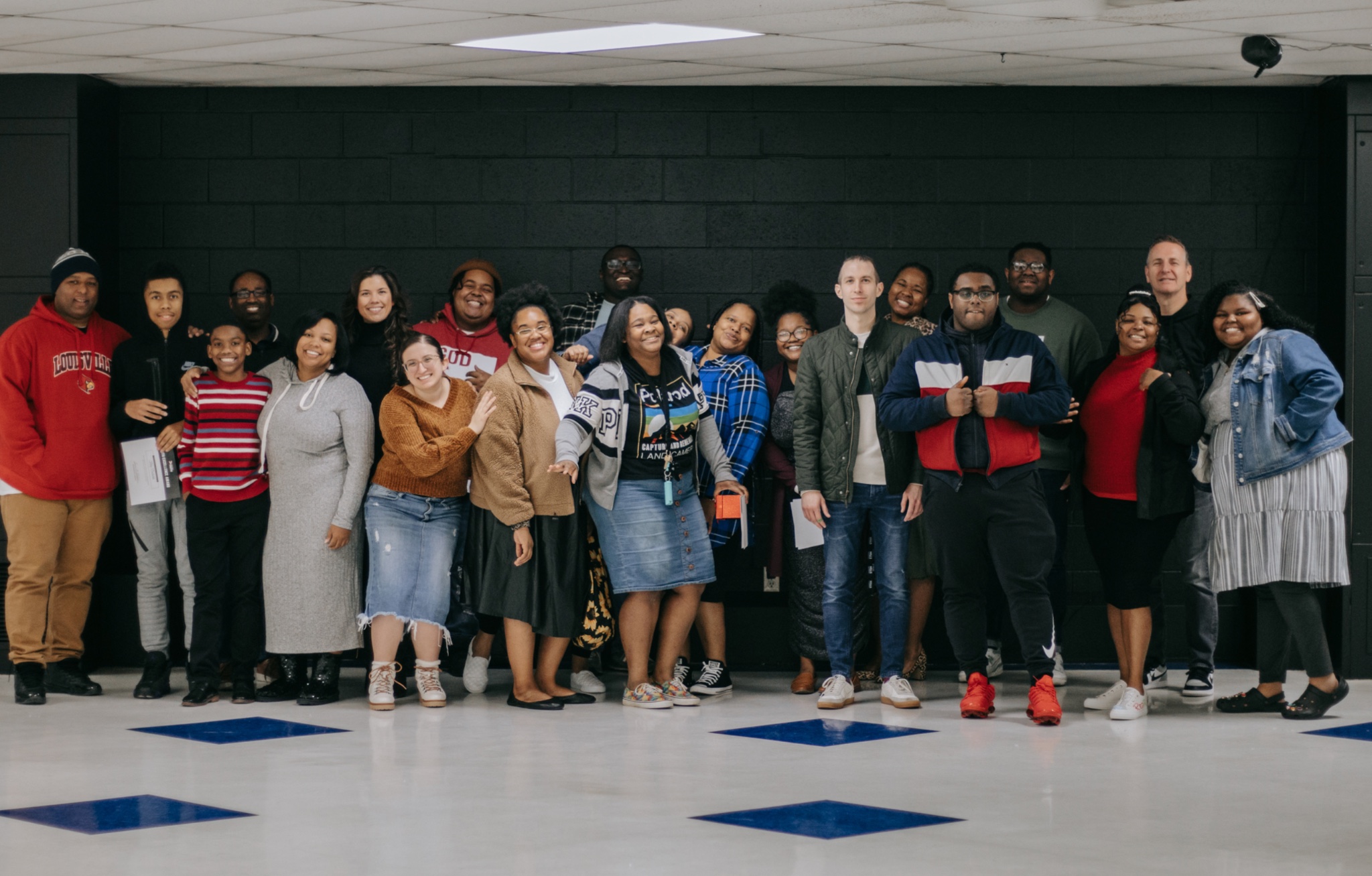 The Greater Faith small groups gathered together